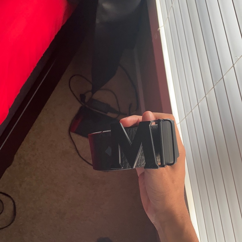Black MCM belt